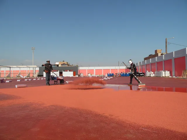 Proyecto de pavimentos de caucho / epdm ejecutado por Sport System Perú
